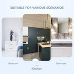 Ravinte 15 Pack Cabinet Handles 3 Inch Brushed Nickel Cabinet Pulls Square Hardware for Kitchen Cabinets - 5 Inch Total Length