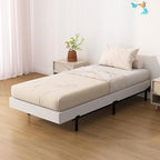 Twin XL Box Spring Bed Base 6 Inch, Low Profile Metal Boxspring XL Twin with Fabric Cover, 2000 Lbs Max Weight Capacity Mattress Foundation, Noise-Free, Easy Assembly