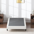 Box Spring Twin - 3 Inch Heavy Duty Low Profile Metal Box Springs for Twin Bed, Mattress Foundation, Easy Assembly,Easy Clean Cover