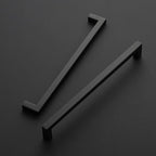 Ravinte 10 Pack 10 Inch Kitchen Square Cabinet Handles Matte Black Cabinet Pulls Black Drawer Pulls Kitchen Cabinet Hardware Kitchen Handles