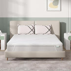 Novilla 2 Inch Queen Size Mattress Topper, Soft Memory Foam Mattress Topper for Comfort & Cooling Night Sleep, Ventilated & Skin-Friendly, CertiPUR-US Certified