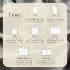 LuxClub 4 PC Full Size Sheet Set Bed Sheets, Breathable Luxury Deep Pockets Wrinkle Free Cooling Sheets Machine Washable Hotel Bedding (Full, Striped Light Grey)