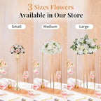 NUPTIO Flower Balls for Wedding Centrepieces - 10 Pcs 9.5in Diameter Artificial Flower Ball Arrangement Bouquet Peachy Pink & Creamy White Fake Rose Flowers Party Centerpieces for Weddings Tables