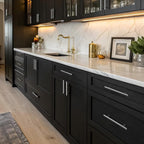 homdiy 20Pack Cabinet Handles Brushed Nickel Drawer Pulls Stainless Steel Cabinet Hardware - HD201BSS 6-1/4In Cupboard Handles Tbar Kitchen Cabinet Pulls