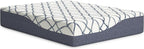 Signature Design by Ashley 14 Inch Chime Elite 2.0 Ultra Plush Green Tea Memory Foam Mattress for Cool Sleep and Pressure Relief, King, Fiberglass Free, Mattress In A Box