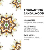 Enchanting Sandalwood - Lampe Berger Fragrance Refill for Home Fragrance Oil Diffuser - 16.9 Fluid Ounces - 500 milliliters