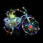 ZNYCYE 50 LED Fairy Lights with Timer, 6 Pack 8.2 Ft 8 Modes Battery Operated String Lights, Multi-Color for DIY Wedding Bedroom Mason Jar Vases Table Party Christmas Decoration