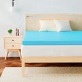 Airensky 3 Inch Memory Foam Mattress Topper, Cooling Gel Infused High Density King (76"x80") Topper with Removable Skin-Friendly Cover, Bed Topper for Pressure Relief Back Pain, CertiPUR-US Certified