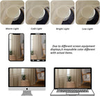 Chyhomenyc Sheer Taupe Valances for Windows 2 Pack, Small Window Curtains for Living Room Bathroom Cafe Laundry Basement, Modern Top Dual Rod Pocket Voile Curtain, 42W x 18L inches, Taupe