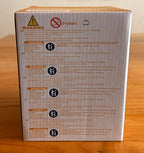 WHA&DARREN Large Fox Night Light for Kids,Cute Baby Night Light, Silicone Bedside Lamp,Sleep LED Lights Desk Light, Eye Caring, Adjustable Brightness & Color, Time Setting