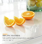 Deep Dream 1.5mm Clear Desk Cover Protector, 42×66 Inch Clear Desk Cover, Clear Desk Mat, Table Cover Tablecloth Protector Rectangle, Table Protector for Dining Room Table