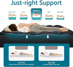 CHOKIT Full Mattress Topper, Extra Thick Pillow Top Mattress Pad for Back Pain Relief, Cooling Bed Topper Mattress Cover with 8-21 Inch Deep Pocket