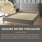 Hercules Bed Support Slats, Heavy-Duty Solid Pine Wood Bunkie Board, Xtreme, Queen Size - Wooden Mattress Frame and Platform - Easy Assembly for Beds