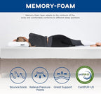 King Mattress 10 inch Gel Memory Foam Mattress Queen Mattresses Medium Firm Mattresses for Cool Sleep Relieving Pressure Relief CertiPUR-US Certified Mattress in a Box …