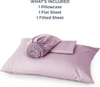 Bedsure Cooling Sheets Twin XL, Rayon Derived from Bamboo, Breathable & Soft Twin XL Sheet Sets, Deep Pocket Up to 16 Inches, Hotel Luxury Silky Dorm Bedding for Hot Sleepers, Lavender