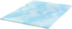 ZINUS 1.5 Inch Swirl Gel Cooling Memory Foam Mattress Topper, Smaller, More Convenient WonderBox Packaging, Cooling, Airflow Design, CertiPUR-US Certified, Twin