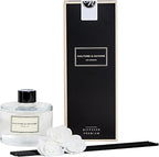 CULTURE & NATURE Reed Diffuser Set 6.7oz (200ml) Vanilla Scented Diffuser with Sticks Home Fragrance Reed Diffuser for Bathroom Shelf Decor