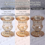 Letine Gold Candlestick Holders Set of 12-2.5" H Taper Candle Holders Bulk -Gold Glass Candle Holder for Thanksgiving, Christmas, Rustic Wedding Centerpieces, Party Decor