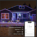 Brizled (Not Connectable Color Changing Smart Christmas Lights, 78FT 120 LED C9 String Lights App Control, Dimmable Outdoor Christmas Light, Christmas Tree Light Indoor, RGB Xmas Lights Party Decor