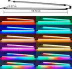 airgoo Addressable RGB PC LED Strip, AG-NEON-LS1 Diffused Silicon Rubber Tube Neon Strip, for 5V 3-pin argb Header or AG-DRGB16 SignalRGB Controller(Not Included), Come with Magnetic Brackets