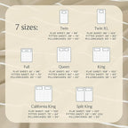 LuxClub 4 PC King Size Sheet Set Bed Sheets, Breathable Luxury Deep Pockets Wrinkle Free Cooling Sheets Machine Washable Hotel Bedding (King, Striped Cream)