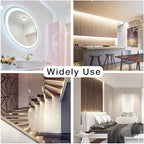 DAYBETTER White LED Strip Light, 20 ft Dimmable Bright Rope Lighting, 6500K 24V Strips, 360 LEDs 2835 Tape Lights for Bedroom, Kitchen, Mirror, Home Decoration(1 Roll)