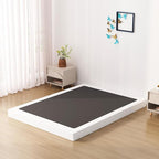 Box Spring for Queen Bed Bed Base 4 inch, Low Profile Metal Queen Box Spring with Fabric Cover, 3000 Lbs Max Weight Capacity Mattress Foundation, Noise-Free, Easy Assembly