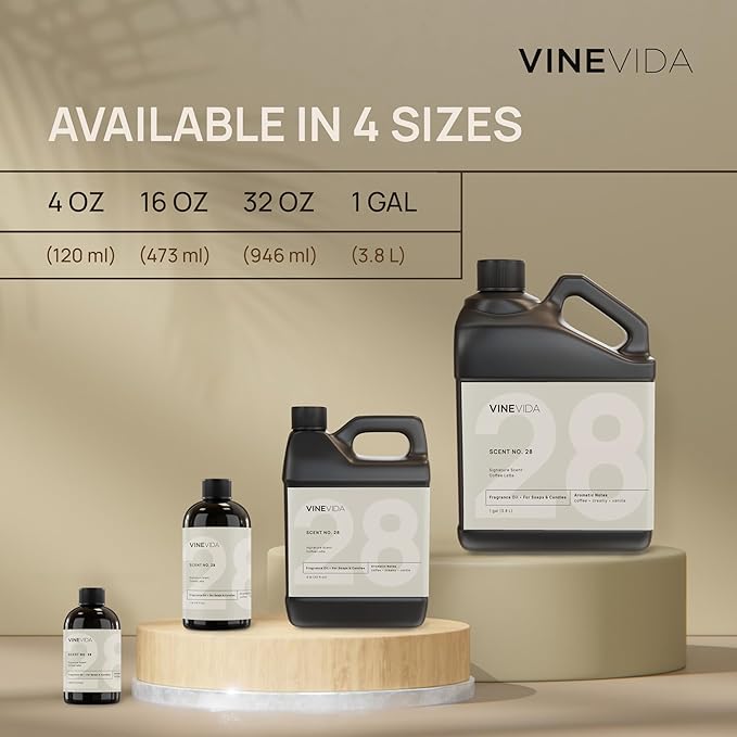 VINEVIDA Spa Retreat Fragrance Oil for Cold Air Diffusers - 32 Fl Oz -Essential Oils for Diffuser Oil Refill & Air Freshener Room Spray