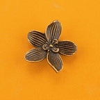 Flower Cabinet Knobs, Antique Brass, 4 Pack, Zinc Alloy Decorative Hardware for Decorative Handles for Furniture, Vanity, Kitchen,Closet, Bathroom – Unique Antique Pull