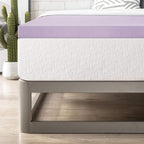 Best Price Mattress Topper King, 2" Memory Foam Mattress Topper with Lavender Certipur-US Certified Cooling, King Size