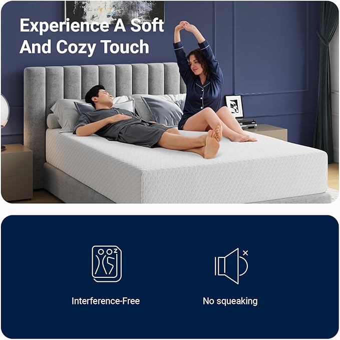 Avenco Full Size Mattress, 12 Inch Full Mattress in a Box with Comfort Memory Foam for Comfort Sleep & Pain Relief, Guestroom Bed Mattresses, CertiPUR-US Certified Full Mattresses