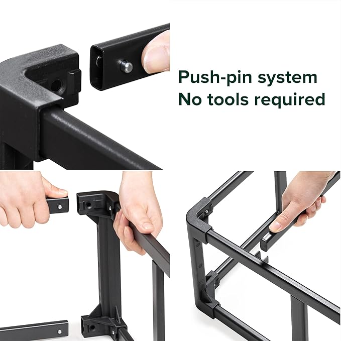 ZINUS 5 Inch Twin XL Metal Smart Box Spring with Quick Assembly, Mattress Foundation, Strong Metal Frame, Easy Assembly