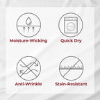 Mellanni Queen Sheets Set - 4 PC Iconic Collection Bedding - Hotel Luxury, Extra Soft, Cooling Bed Sheets - Wrinkle, Fade, Stain Resistant (Queen, Striped White)