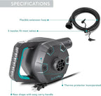 Intex Quick Fill 120 Volt AC Electric 38.9 CFM Inflatable Float & Air Bed Pump