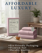 LANE LINEN Eco Friendly 100% Organic Cotton Twin Sheet Set, Hotel Quality Premium Bedding Sheets & Pillowcases Set Twin Size, Soft & Comfy Percale Sheets, Machine Wash Bed Sheets- Sepia Rose