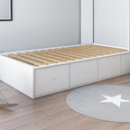 Hercules Xtreme Heavy-Duty Solid Pine Wood Platform Bed Support Slats, King Size - Mattress Support, No Box Spring or Bunkie Board Needed, Easy Assembly