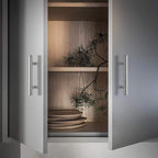 HBL' 20 Pack | 3 Inch Center to Center Brushed Nickel Cabinet Pulls Kitchen Cabinet Handles,Made of Stainless Steel,Ideal for Cabinet,Drawer,Cupboard and Wardrobe.