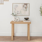 Plank+Beam Solid Wood Console Table, 36 Inch, Sofa Table, Narrow Entryway Table for Hallway, Behind The Couch, Living Room, Foyer, Easy Assembly, Blonde