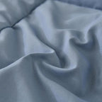 Cottolester Boho Comforter Set King Size Light Blue Comforter Set 8 Piece Bed in a Bag Striped Paisley Bedding Sets