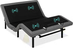 Best Choice Products Ergonomic Full Size Adjustable Bed Frame, Electric Base w/Wireless Remote Control, Nightlight, Massager, 2 USB Ports