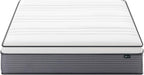 ZINUS 12 Inch True Support Hybrid Mattress [New Version], Queen, Fiberglass Free, Medium Feel, Motion Isolation, Certified Safe Foams & Fabric, Mattress in A Box
