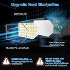 Garage Light - Super Brighter 15000LM Garage Light Bulb 150 Watt Equivalent Screw into E26 Socket w/ 6 Deformable Panels 6500K Led Shop Lights for Base Basement Workshop Warehouse Attic