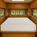 Foamma 12” x 24” x 72” Truck, Camper, RV High Density Foam Bunk Mattress Replacement, Made in USA, Comfortable, Travel Trailer, CertiPUR-US Certified, Cover Not Included