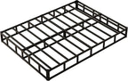 9 Inch Box Spring for Queen Bed, Heavy Duty Metal Box Spring Bed Base with Fabric Cover, Mattress Foundation, Easy Assembly, Noise Free, Black