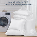 HEVUMYI King Comforter Set - 7-Piece All Season Bed in a Bag King, Ultra Soft Bedding Set with Comforter, Flat Sheet, Fitted Sheet, Pillowcases, Pillow Shams, White