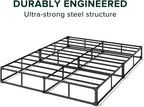 ZINUS 9 Inch Full WonderBox(TM) Smart Box Spring, Quick Assembly Mattress Foundation, Durable Metal Frame, Grey