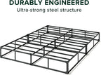 ZINUS 9 Inch Queen WonderBox(TM) Smart Box Spring, Quick Assembly Mattress Foundation, Durable Metal Frame, Grey