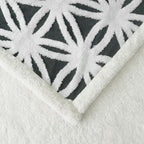 LOMAO Sherpa Fleece Blanket Fuzzy Soft Throw Blanket Dual Sided Blanket for Couch Sofa Bed (Dark Grey, 60''x80'')
