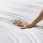 ZINUS 8 Inch Spring Sensation Hybrid Mattress [New Version], Queen, Fiberglass Free, Medium Firmness, Durable Support, Certified Safe Foams & Fabric, Mattress in A Box