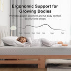 Novilla Full Size Mattress, 8 Inch Memory Foam Mattress Full for Pressure Relief & Comfort Sleep, Removable Washable Cover, CertiPUR-US Certified Full Mattresses in a Box, Medium Firm